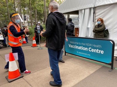 ऑस्ट्रेलिया के एनएसडब्ल्यू का  ९० प्रतिशत टीकाकरण