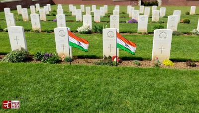 Two Indian Soldier martyr in First World War to be buried in France today