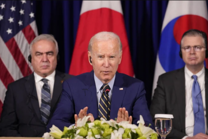  Joe Biden:  US, Japan, and South Korea are 