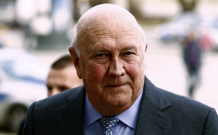 No state funeral for late South African President FW de Klerk
