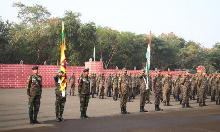 India-Sri Lanka 'Mitra Shakti 2023' Joint Military Exercise Kicks Off with Tactical Drills