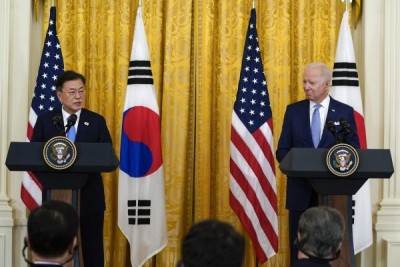 अमेरिका ने अगले महीने लोकतंत्र पर वर्चुअल सम्मेलन के लिए दक्षिण कोरिया को आमंत्रित किया