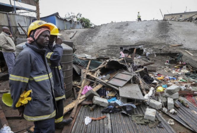 Second building collapse in Kenya this week claimed two lives
