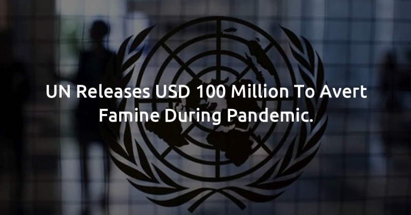 United Nations release 100 million USD to protect against famine