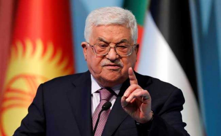 फिलीस्तीनी राष्ट्रपति ने इजरायल  से रुकी हुई शांति प्रक्रिया को फिर से शुरू करने का आह्वान किया