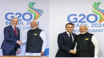 PM Modi and French President Macron Discuss Cooperation in Space, Energy, and More