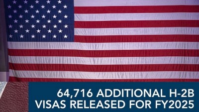 US Expands H-2B Visa Program for 2025, Offering Thousands of Additional Work Visas