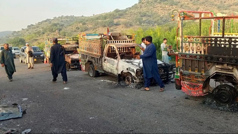 Gunmen Attack Passenger Vehicles in Pakistan, Leaving 38 Dead and Dozens Injured