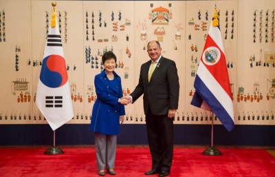 South Korea, Costa Rica pledge to increase trade and investment
