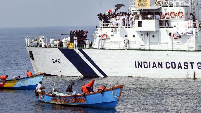 Indian Coast Guard's Historic Drug Seizure: 6,000 kg of Methamphetamine Found in Andaman Waters