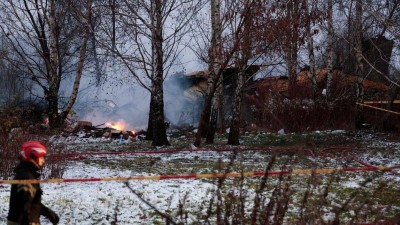 Cargo Plane Crash in Lithuania: One Dead, House Destroyed