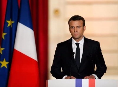 French policemen arrested for following racism: Emmanuel Macron