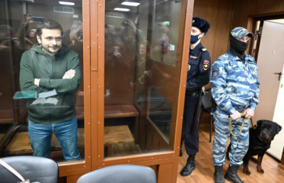 Yashin's detention is extended by a Russian court by six months