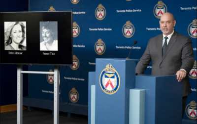 Toronto police accuse a man of killing two women in 1983
