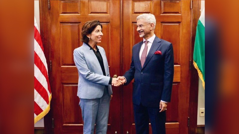 EAM Jaishankar Meets US Commerce Secretary Raimondo: Indo-Pacific Economic Collaboration in Focus