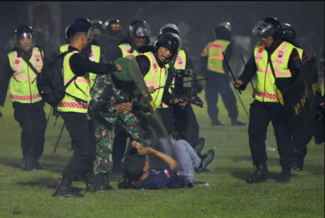 A riot at an Indonesian football game resulted in at least 174 deaths