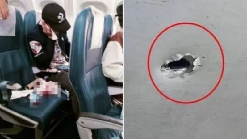 Myanmar Plane gets struck by a bullet, hits passenger, according to reports