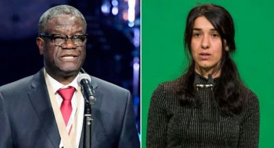 Denis Mukwege and Nadia Murad win Nobel peace prize 2018