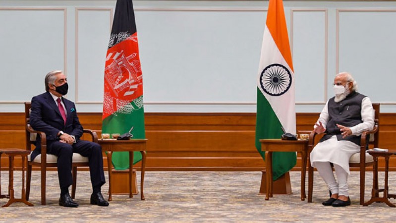 Afghan negotiator Abdullah held discussions with PM Modi