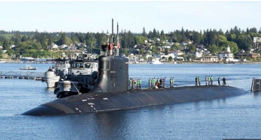 US submarine collides with unknown object in the Asia-Pacific region