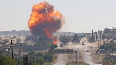 Israeli Air Strikes Target Syrian Provinces of Homs and Hama