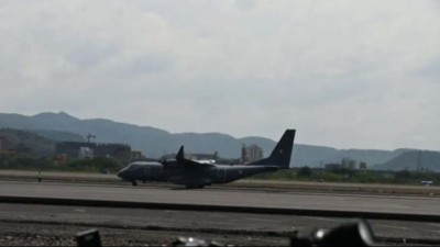 IAF Airbus C-295 Marks First Landing at Navi Mumbai International Airport