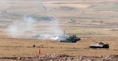 In Azerbaijan, residents are getting attacked by the Armenian army troops