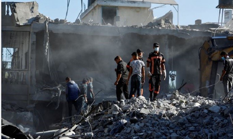 Tragedy Unfolds in Israel-Hamas Conflict: 13 Lives Lost in Gaza Airstrikes