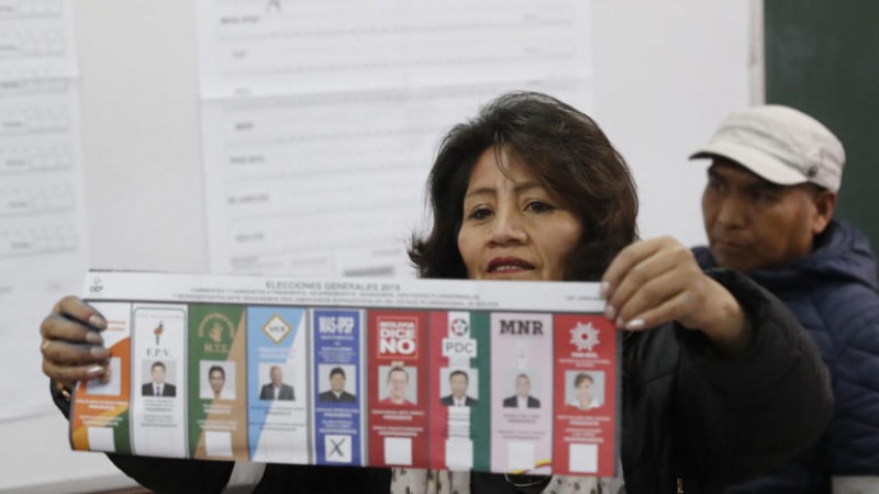 Presidential elections take place in Bolivia