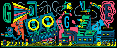 Doodle on Google celebrates the 66th anniversary of the Studio of Electronic Music