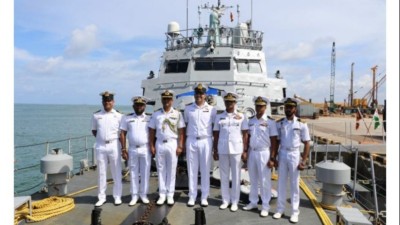 Maritime Diplomacy: INS Kalpeni Arrives in Colombo to Foster Cooperation