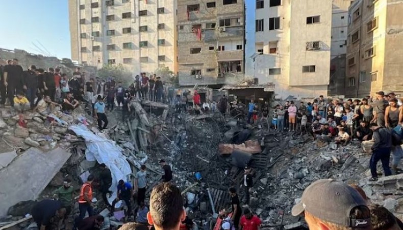 मस्जिद अल अंसार में था 'आतंकियों' का अड्डा, इजराइल ने एयर स्ट्राइक में किया तबाह