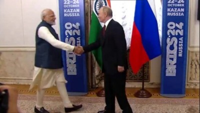 BRICS Summit Live: Modi meets Putin,  A Step Towards Global Peace