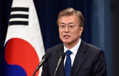 South Korean President Moon Jae-in visit Europe next week