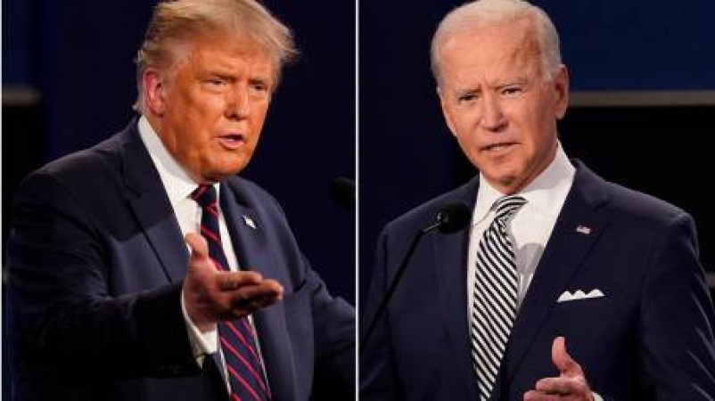 Joe Biden jabs Donald Trump for comparing himself to Abraham Lincoln during debate exchange