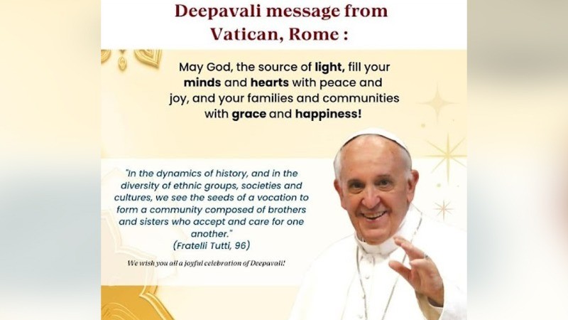 Vatican Calls for Harmony Among Hindus and Christians Ahead of Diwali