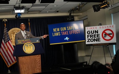 New York Govt prohibits concealed carry of weapon laws
