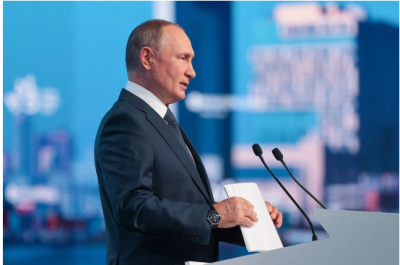 Putin claims that the conflict in Ukraine will help Russia