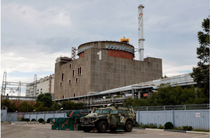Blackout endangers safety at nuclear plant in Ukraine controlled by Russia
