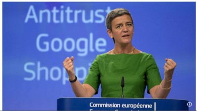 Google Faces €2.4 Billion EU Antitrust Fine for Favoring Its Own Shopping Service