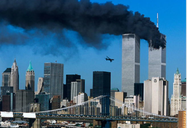 Memorizing the September 11 attacks which forever altered the course of history