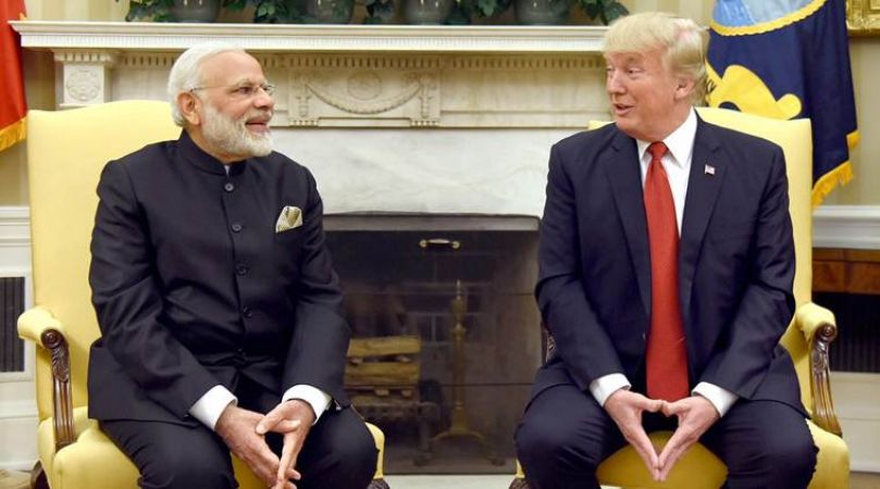 President Donald Trump: India called US, to trade deal for first time