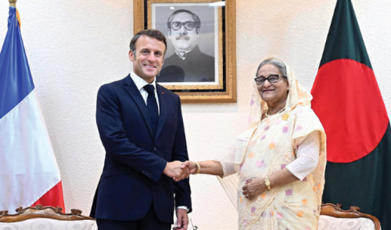 France and Bangladesh Forge Strategic Partnership: Loans and Technology for Development