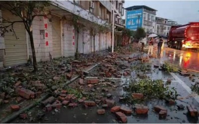 China: Earthquake of magnitude 6 jolted Luxian County of southwest China’s Sichuan province