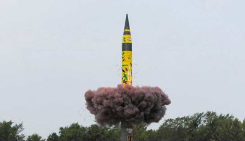 India to Conduct the first User Trial of Agni-5 Intercontinental Missile