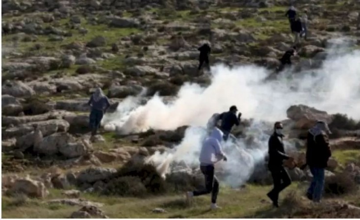 इजरायली बलों के साथ संघर्ष के बाद 217 फिलीस्तीनी हुए घायल