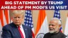 Donald Trump to Meet ‘Fantastic’ Narendra Modi During US Visit