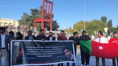 Protest in Geneva Calls for Justice in Balochistan, Condemns Human Rights Violations