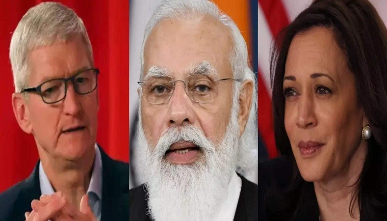 PM Modi visits US this week; Set to meet Kamala Harris, Apple chief Tim Cook