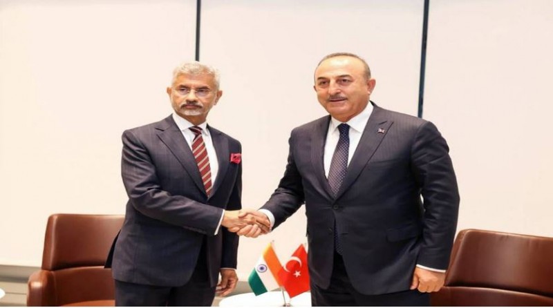 S Jaishankar discusses Cyprus with Turkey’s Foreign minister Mevlut Cavusoglu